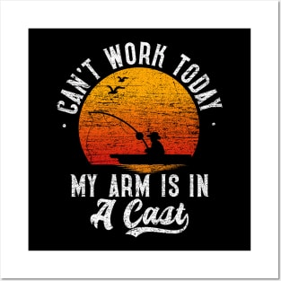 Can't Work Today, My Arm Is In A Cast v2 Posters and Art